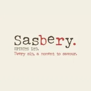 Sasbery Spirits logo – London Dry Gin, distilled in Guildford, Surrey